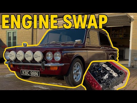 Hillman Imp - BMW K1200 Motor bike engine conversion - First drive and initial impressions