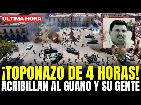 MURCIÉLAGOS ABATEN a SICARIOS del "GUANO” en DURANGO: TOPÓN en PLENA PLAZA SE PROLONGÓ 4 HORAS