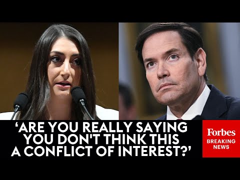 TENSE: Sara Jacobs Presses Marco Rubio About Trump Family Business In The United Arab Emarites