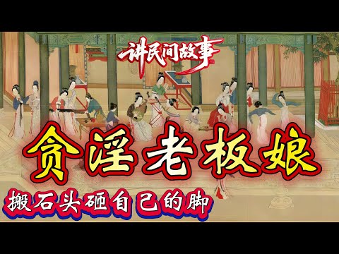 民间故事：贪淫老板娘｜搬石头砸自己的脚