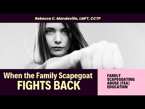 Scapegoat Abuse and Reactive Anger #scapegoat  #narcissisticfamily #emotionalabuse