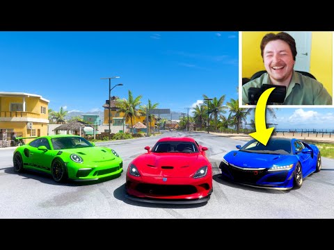 Trolling in Forza...