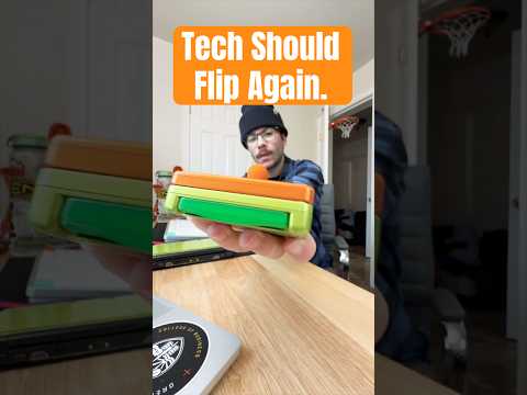 The clamshell design is goated. #retrotech #gameboy #3ds #flipphone #techtok