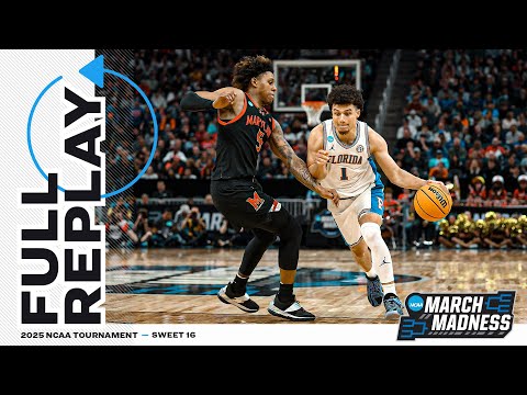 Florida vs. Maryland - 2025 NCAA men's Sweet 16 | FULL REPLAY