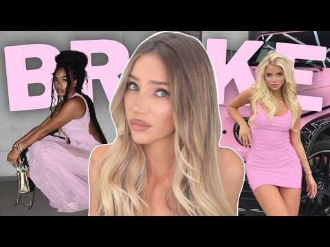 you're not an influencer - you're broke.