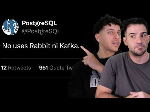 Why not use RabbitMQ or Kafka if you can use your own database?