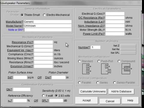 JBL Speakershop Урок по работе с программой