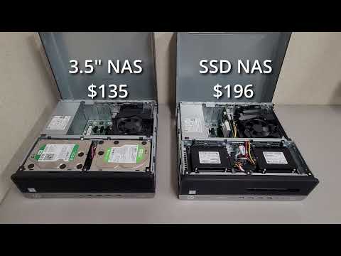 Follow Up: From SSDs to Spinners Comparing Two NAS Builds in the HP EliteDesk 800 G3 SFF