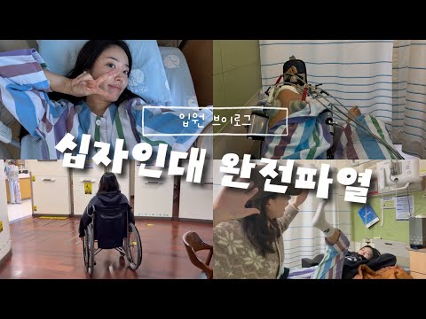 VLOG | 전방십자인대 수술 후 퇴원까지 | 입원 브이로그