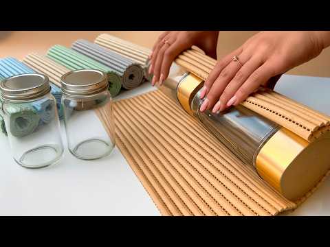 BEAUTIFUL!π GENIUS IDEAS FROM BATH MAT AND REGULAR CANS!π€© DIY HOME DECOR FROM TRASH!