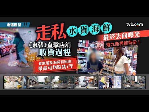 東張西望｜走私水貨魚生最終去向曝光 《東張》直擊店鋪收貨過程