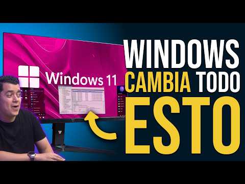 Windows CAMBIA TODO ESTO con NUEVA Actualización