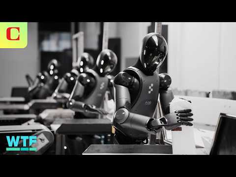 Humanoid Robots Working Together Running the Same AI | What The Future