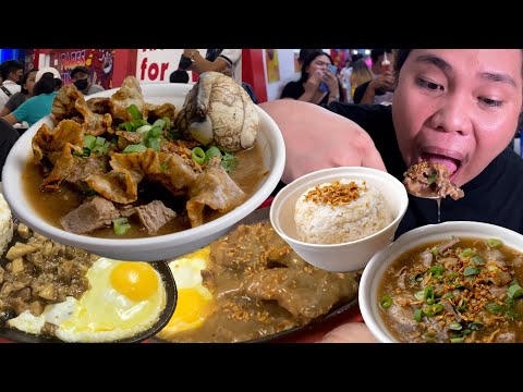 Balut, Chicharon Bulaklak, Pares + Sizzling Sisig, Bagnet, Lechon Kawali Mukbang | Food Tour