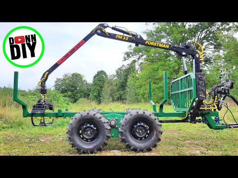 4x4 Timber Trailer Build - START to FINISH