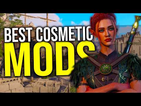 Baldur's Gate 3 - 10 INCREDIBLE Cosmetic Mods You Need to Try (Officially Supported)