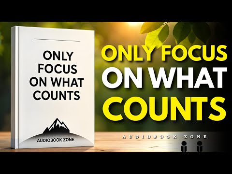 FORCE YOURSELF TO DO WHAT IS IMPORTANT ONLY - Audiobook