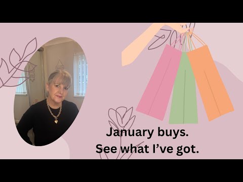 See what I’ve been buying in January ✨gifted yoga pants✨women over 60