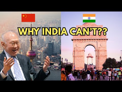 Lee Kuan Yew REVEALS Why India CAN'T Match China’s Success