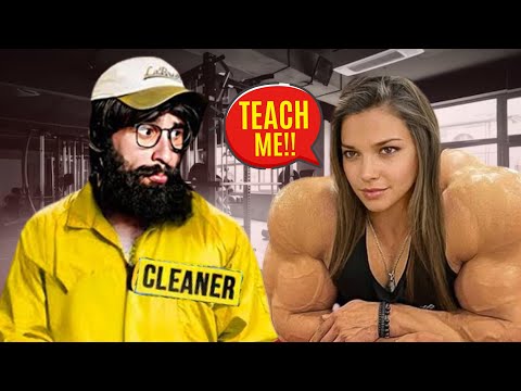 Cleaner DESTROYS bodybuilder’s Ego in 10 Seconds 😳 | Anatoly GYM PRANK