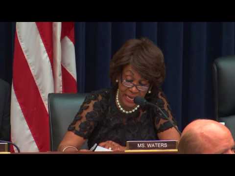 Ranking Member Waters Q&A with Secretary Mnuchin - 07/27/2017
