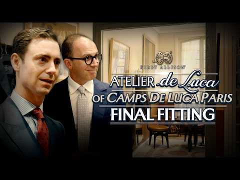 Final Fitting at Atelier de Luca: My First Bespoke Suit from Parisian Tailor!  | EP3 | Kirby Allison
