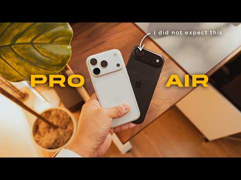 iPhone Air vs iPhone 17 Pro - The Truth After 4 Weeks