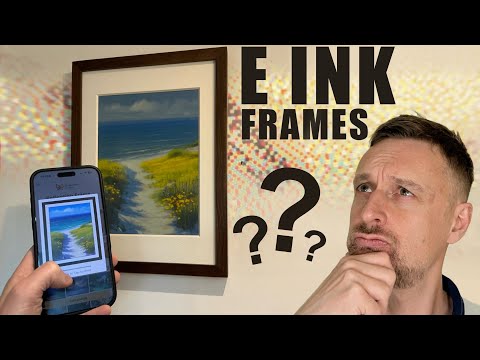 E Ink FRAMES any Good? An Artist's Test Review