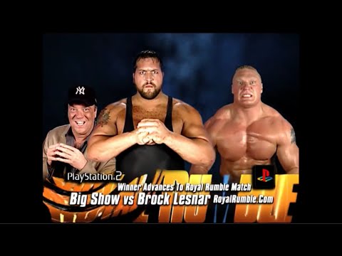 Story of Big Show vs Brock Lesnar | Royal Rumble 2003