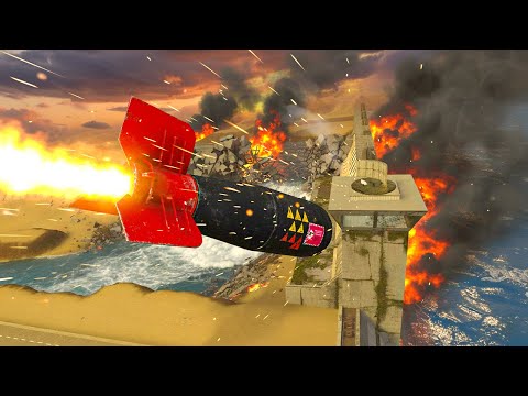Testing Every NUCLEAR Bomb at the Desert Dam in GMod!