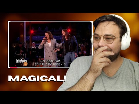 Maria Fiselier & Floor Jansen - Because we believe (Beste Zangers KiKa special) | REACTION