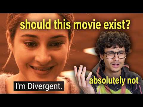 the DIVERGENT movie is somehow worse than the book...