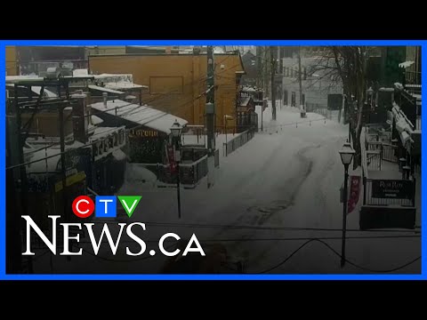 Heavy winter storm hits parts of the Martimes, up to 50 cm