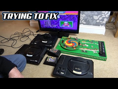 Trying to FIX a Faulty eBay SEGA MEGA DRIVE (GENESIS)