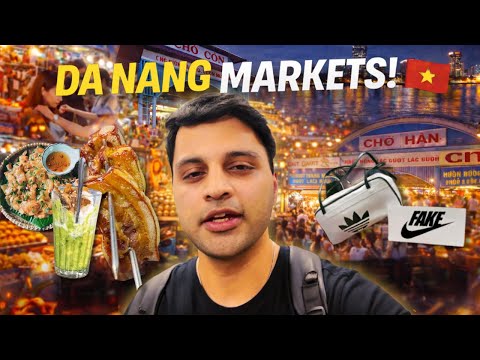 INSANE! EATING and SHOPPING Inside DA NANG's (VIETNAM) Biggest Local Markets