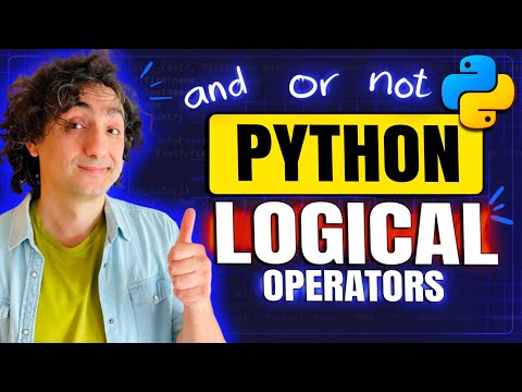 Python Logical Operators (Visually Explained) | and, or, not, Execution Order | #Python Course 13