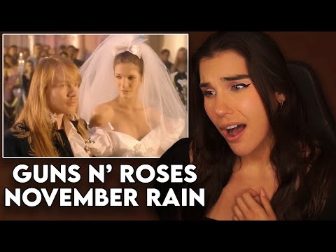 GORGEOUS BALLAD!! First Time Reaction to Guns N' Roses - "November Rain"