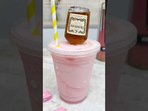 Pink Starburst Hennessy Daiquiri #cocktail