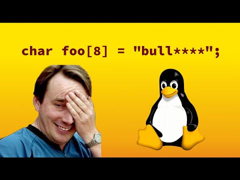 Linus' __nonstring Blunder