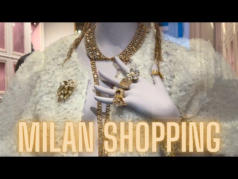 Milan Window Shopping: Gucci, Prada, Versace & Luxury Bags, Shoes and Fashion in Milan