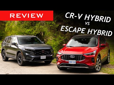 Comparison: 2024 Honda CR-V Hybrid vs 2024 Ford Escape Hybrid
