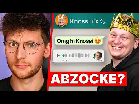 Zockt die Firma von Knossi ihre Fans ab?