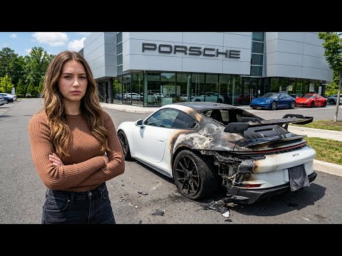 POV ASMR Car restoration ! porsche 911 gt3 rs restoration || porsche 911 gt3rs rebuild ||