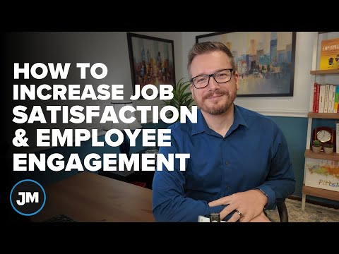 How can I increase job satisfaction and employee engagement? #podcast #employeeengagement #work