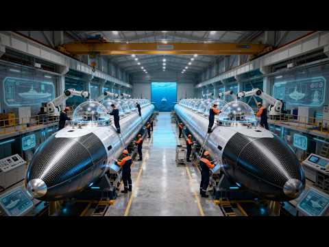 How the MOST EXPENSIVE Private Submarine Is Made — Inside the greatest luxury under the ocean