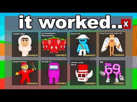 I Got EVERY OWNER Brainrot...