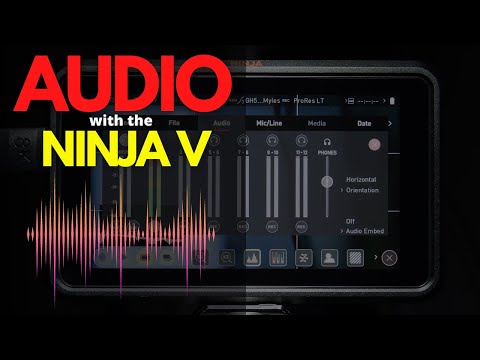 AUDIO with the Atomos NINJA V! // What you need to know and Q&A