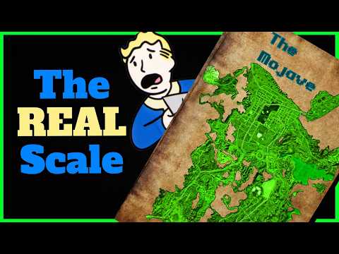 The Actual Size of Fallout's Maps - Smallest to Largest