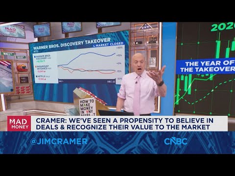 All of the deals announced today are templates for 2026, says Jim Cramer