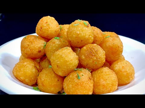 炸土豆丸子不要直接下鍋，教你一招，外酥里嫩，軟糯香甜，太香了【阿朝哥美食 】#炸土豆丸子 #炸土豆丸子料理 #炸土豆丸子食譜 #炸土豆丸子的做法 #炸土豆丸子煮法